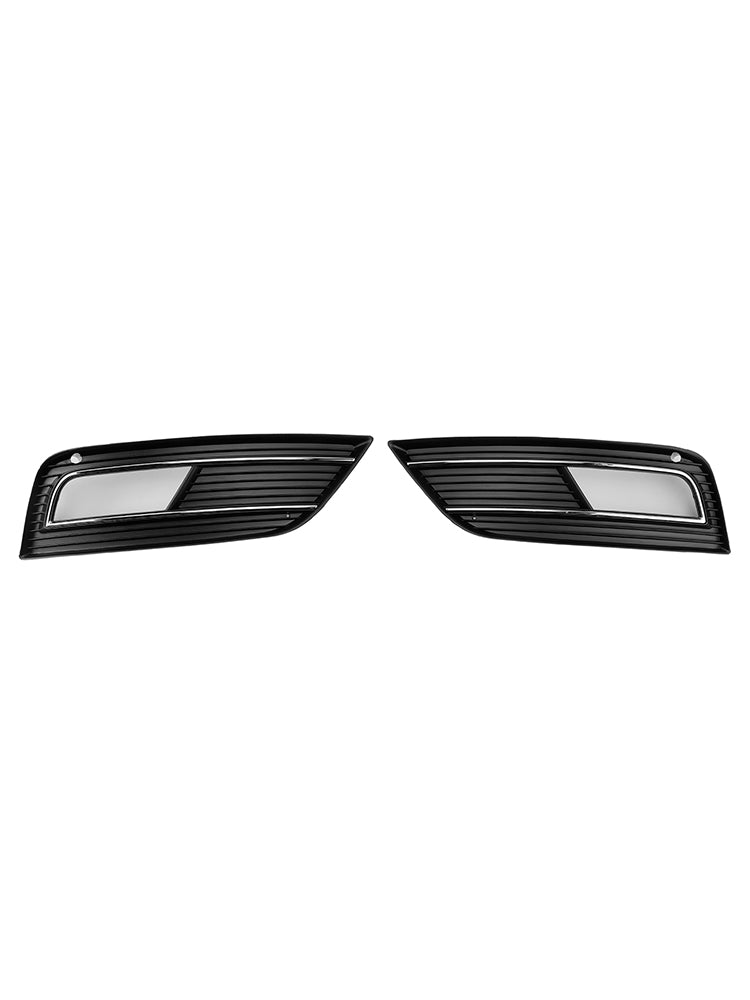 2013-2015 S4 Style Fog Light Cover Grille Fit Audi A4 B8.5 Standard Bumper