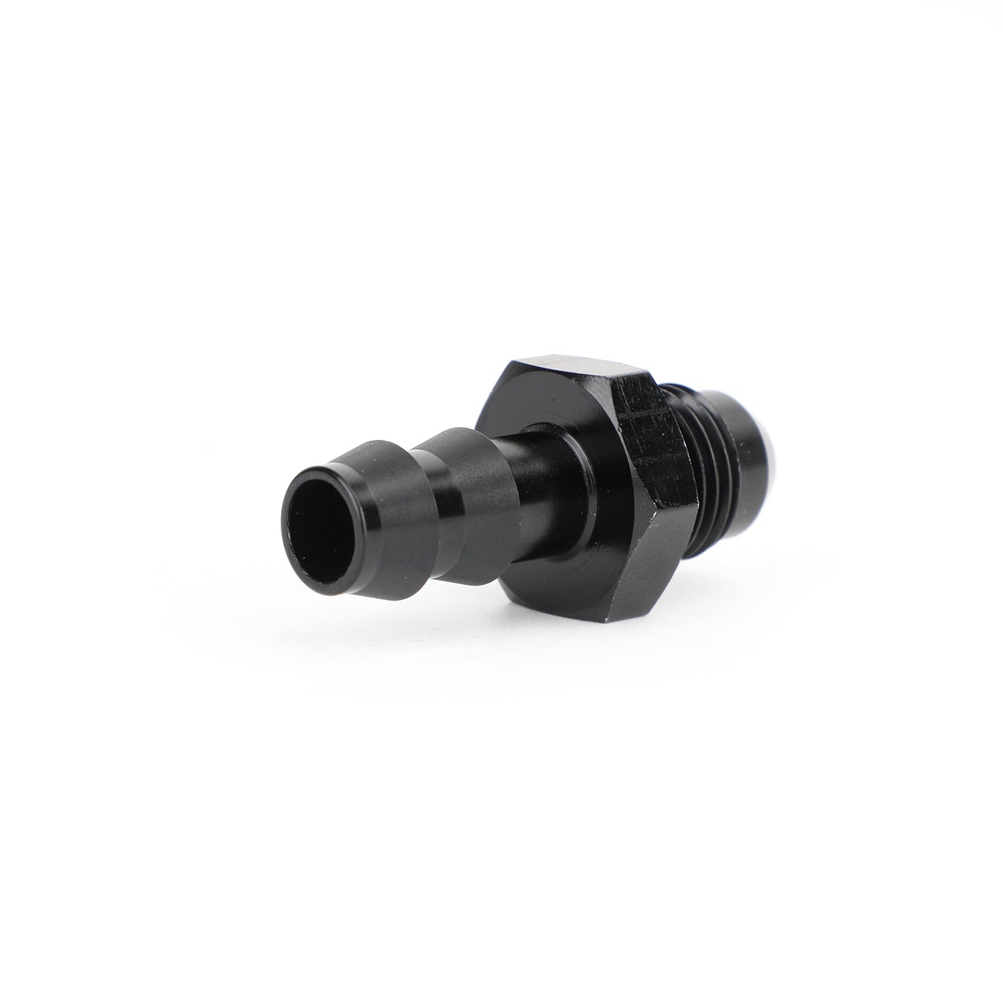 6 AN Male Flare to 3/8" Hose Barb Adapter Fitting AN6 6AN -6AN 3/8 Push Lock