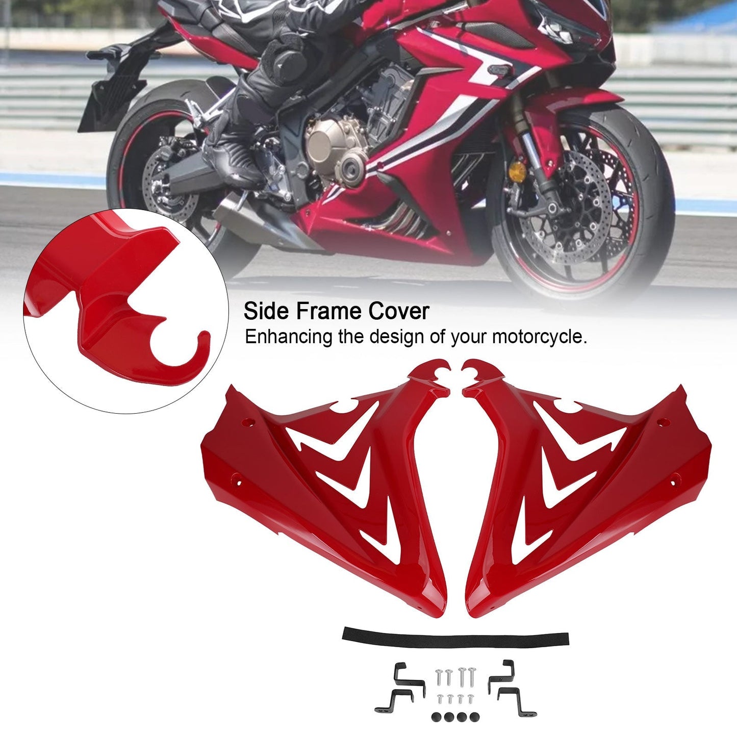 Panneaux de protection latéraux, carénages et capots pour Honda CBR650R 2019 2020 2021