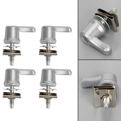 4Pcs Fits For 01-20 Touring Saddlebag Lever Lock Bolts&Nuts Kit Mounting Set