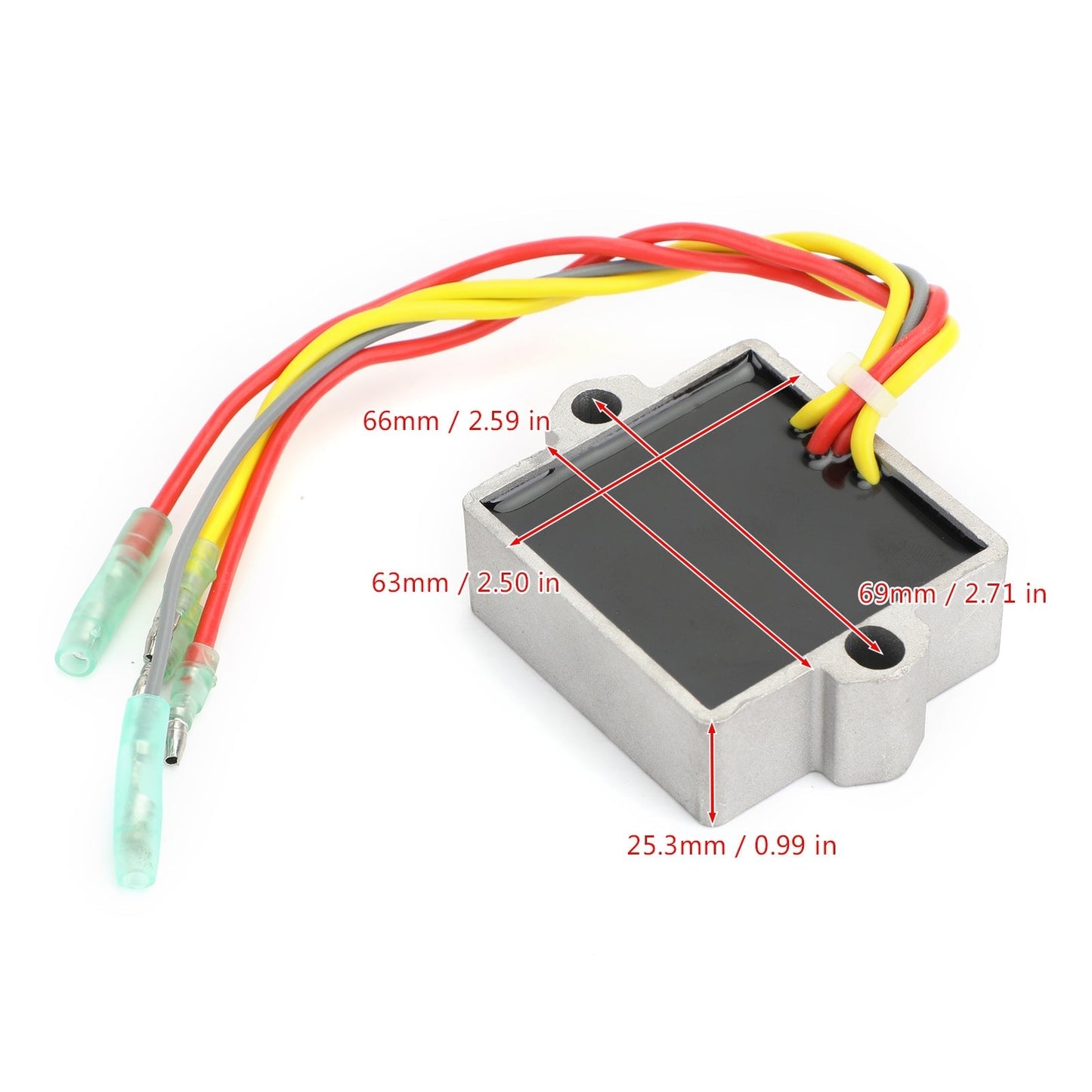 Régulateur redresseur 5 fils pour Mercury Mariner 883072T2 830179T 815279-5
