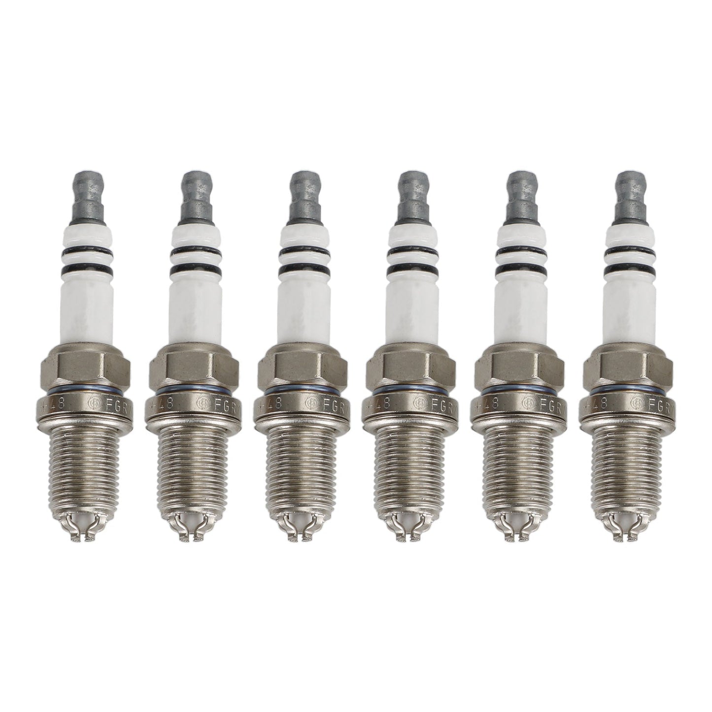 0242236562 Lot de 6 bougies d'allumage 12120037608 1435855 12129071003 93190944 pour BMW E36 E46 323i 325i 323i 328i 330i E39