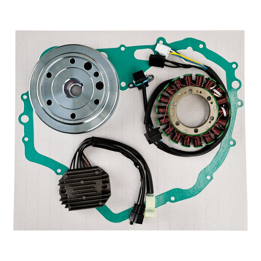 2003-200803-08 Arctic Cat 400 FIS ACT 4x4 Stator Flywheel 3430-054 Rotor Rectifier Gasket Set 3430-053 3402-682