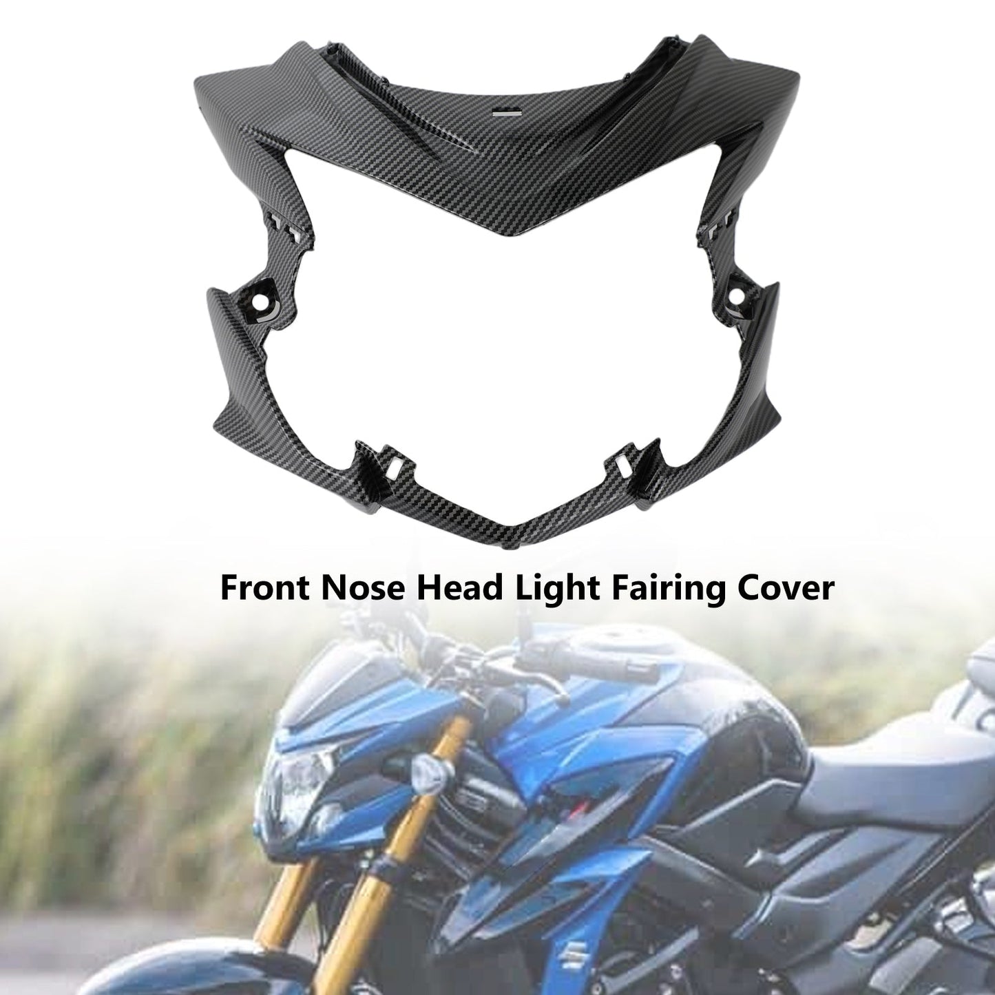 Front Nose Head Light Fairing Cover For For Suzuki GSXS GSX-S750 2017-2021