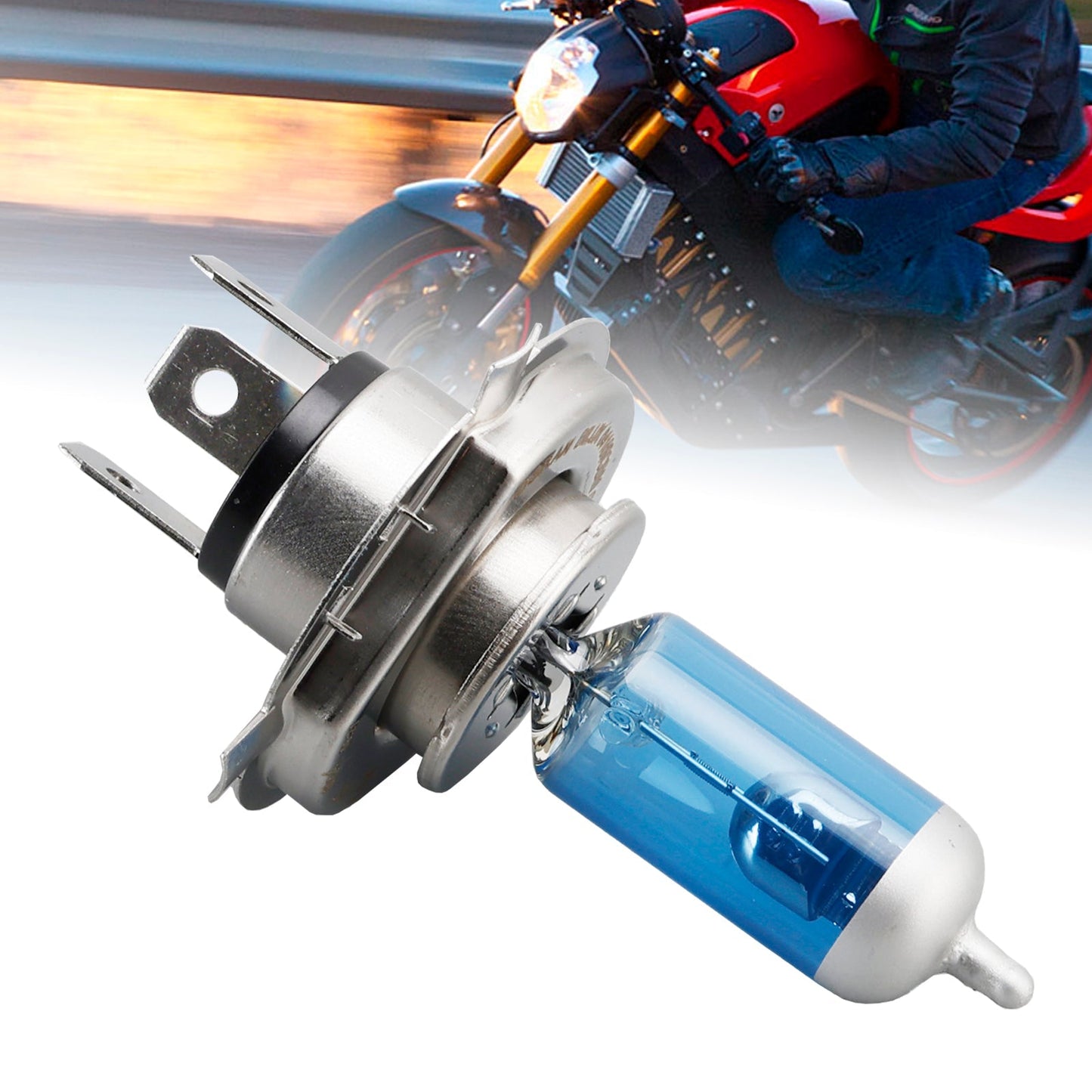 Lampe moto OSRAM Cool Blue Mega HS1 PX43T 12 V 35/35 W 4 300 K 64 185 m3