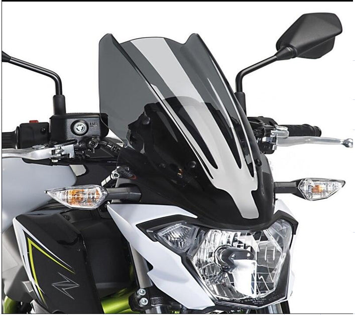 Pare-brise ABS avec support pour Kawasaki Z650 à partir de 2017