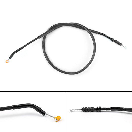 Cable de embrague de repuesto de alambre de acero para Kawasaki Z1000 2010-2013, color negro