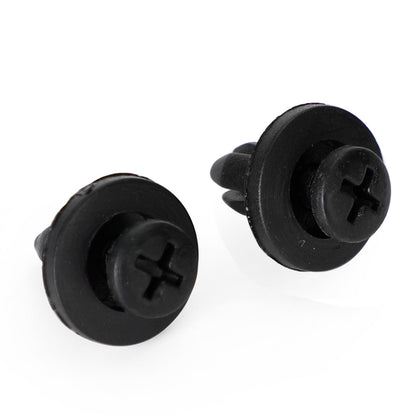 50x 6mm Fairing Clip Screw Rivets Panel Trim For Suzuki GSX, Burgman, V-Strom