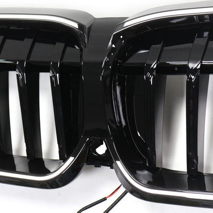 2019-2022 Glossy Black Kidney Grille Grill 51138072085 Fit BMW 3 Series G20