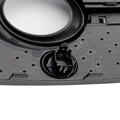 RSQ3 Style Honeycomb Front Fog Light Covers Fit Audi Q3 2013-2015 Gloss Black