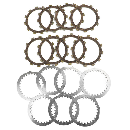 Kit de embrague de acero y placas de fricción compatibles con Yamaha XJ600 51J XS500 FZ600 YX600