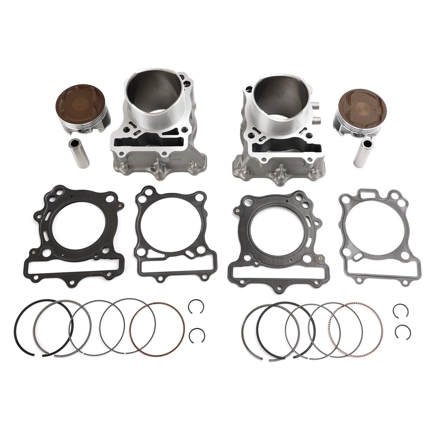 2012-2023 Suzuki V Strom 650 DL650 Front Rear Cylinder Barrel Jug Piston Kit