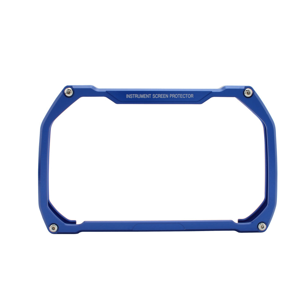 Cubierta protectora de aluminio para velocímetro, color negro, compatible con BMW R1200 Gs 18-20 R1250 Gs 19-20, color rojo