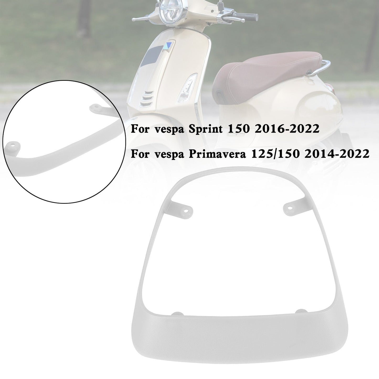 Cache de feu arrière pour Sprint Primavera 125/150 2014-2022