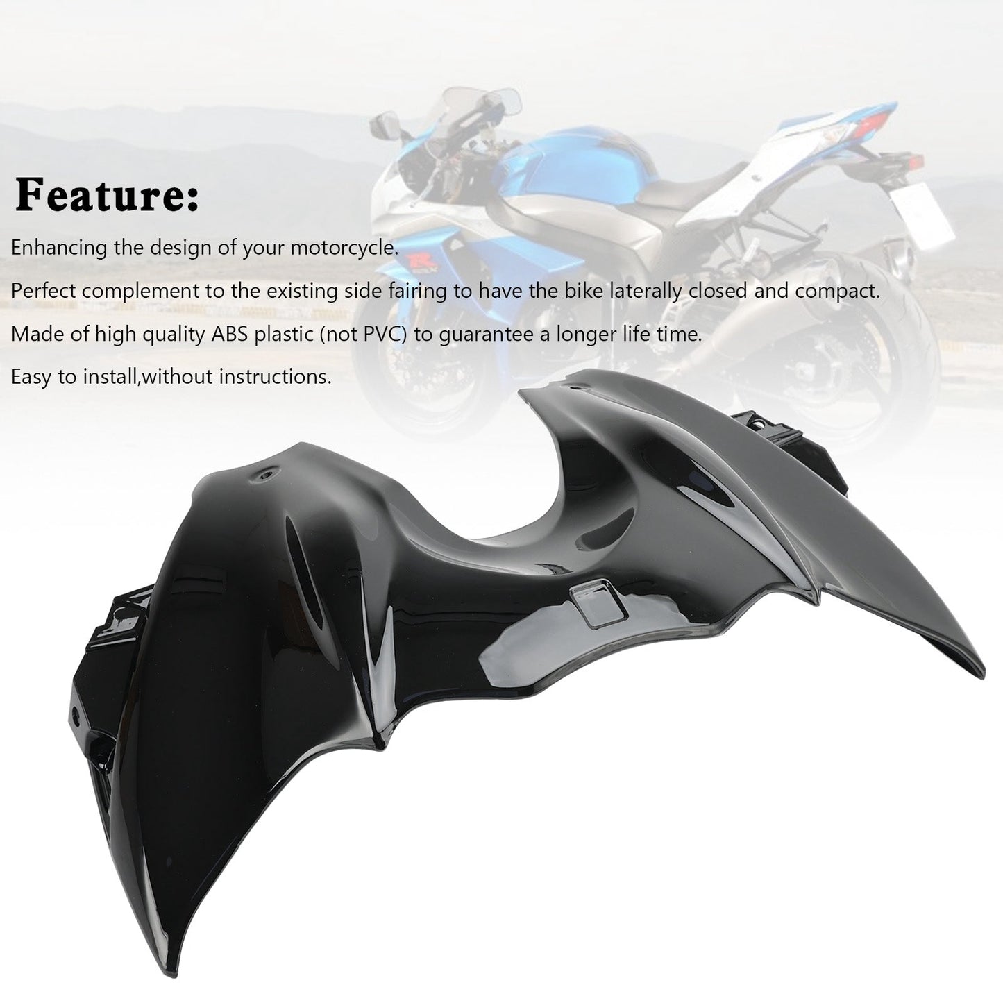 Carénage de couvercle de réservoir avant pour Suzuki GSX-S 1000 2015-2020
