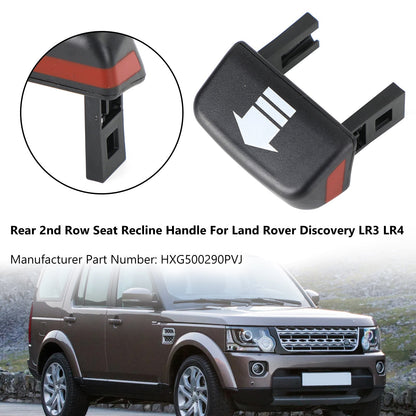 2010-2016 Land Rover LR4 Rear 2nd Row Seat Recline Handle HXG500290PVJ