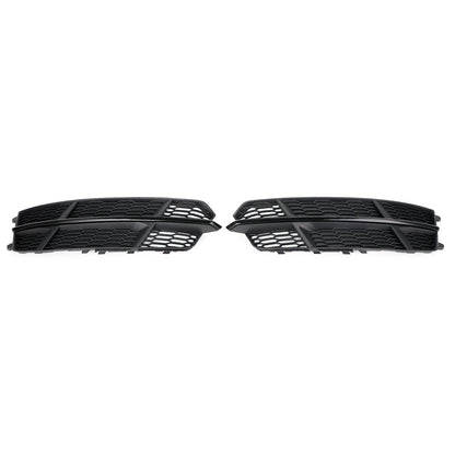 2016-2018 Audi A6 C7 S-Line Bumper Front Bumper Lower Grille Grill Matt Black 4G0807681AN 4G0807682AN Generic