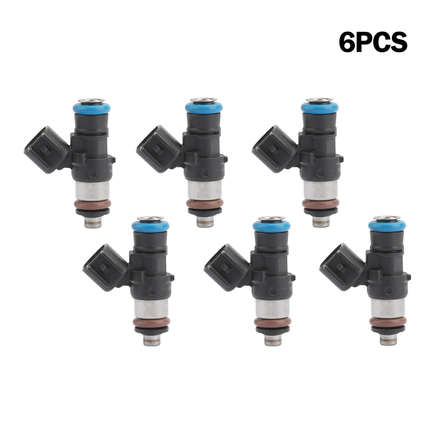 INJ699 FJ1000 6pcs Fuel Injectors 0280158091 foitsr Ford Mercury Mazda Lincoln 3.5L 3.7L CX-9 4G2115 CY01-13-250 842-12353 7T4Z-9F593-B ZZJ1-13-250A CM5165