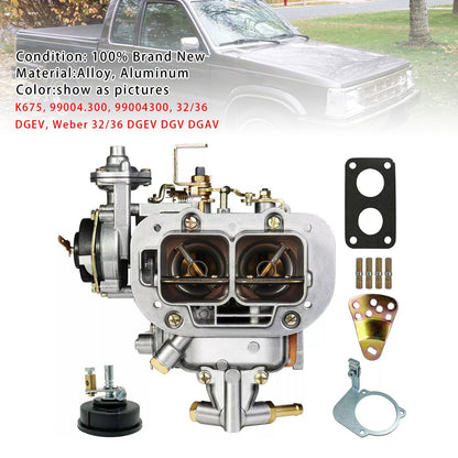 1969-1972 Datsun Pickup L16 1600cc PL521 Datsun 510 Weber 32/36 DGV DGEV DGAV 2 Barrel Carburetor 22680 99004300 32/36 DGEV