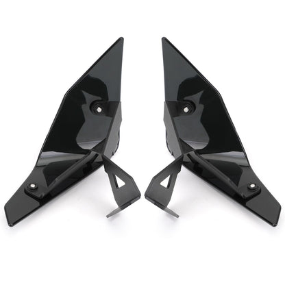 Top Side Wing Windshield Air Deflector For Honda Crf1100L 20+ Made Of Plastic