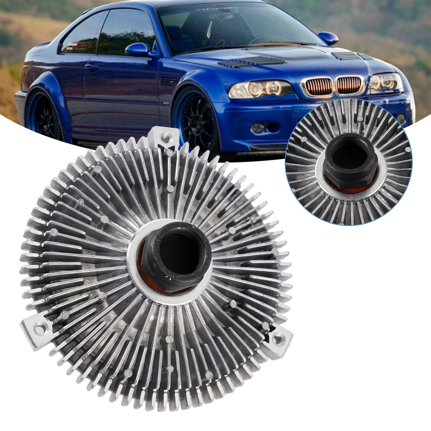 Embrayage de ventilateur de refroidissement de radiateur 11521719269 pour BMW 325 330 Ci E46 I6 2000-2007
