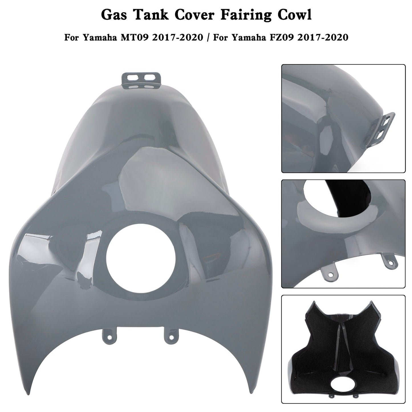 Gas Tank Cover Trim Fairing Cowl For For Yamaha MT-09 MT09 FZ09 2017-2020