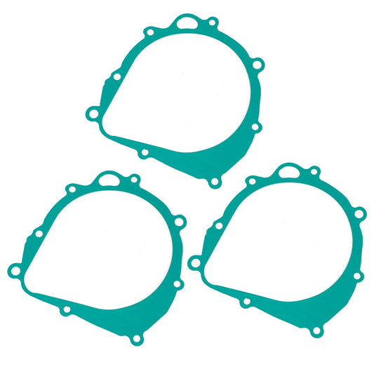 3 juntas de tapa de estator de motor izquierdo para Suzuki LTZ LT-Z 400 Quadsport Z 400 03-18