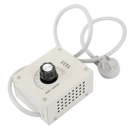 Controlador de voltaje variable de 4000 W CA 220 V para regulador de velocidad del motor del ventilador