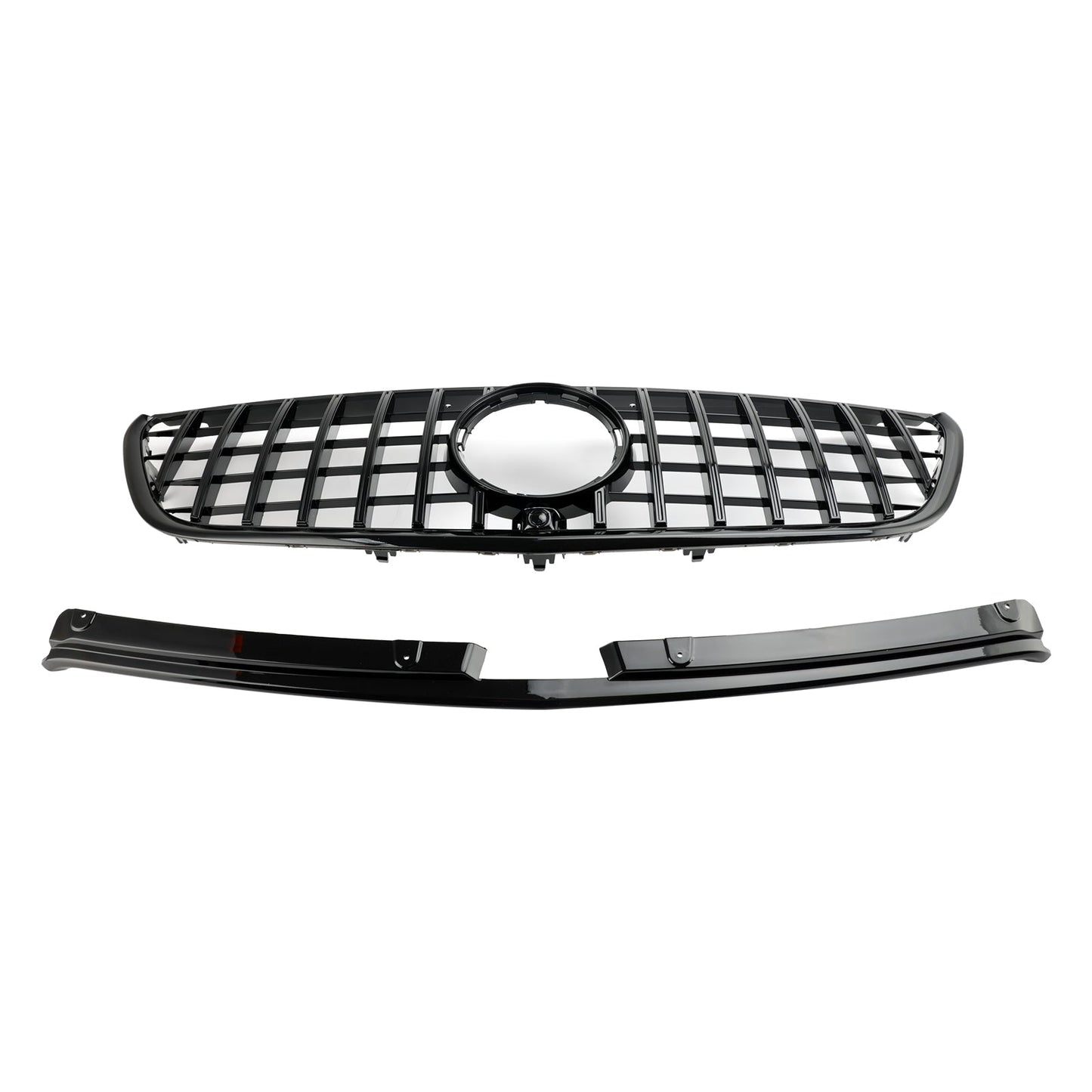 2015-2019 Mercedes Benz Vito W447 111CDI 114CDI 116CDI 119CDI GT Stlye Front Bumper Grill Gloss Black Grill