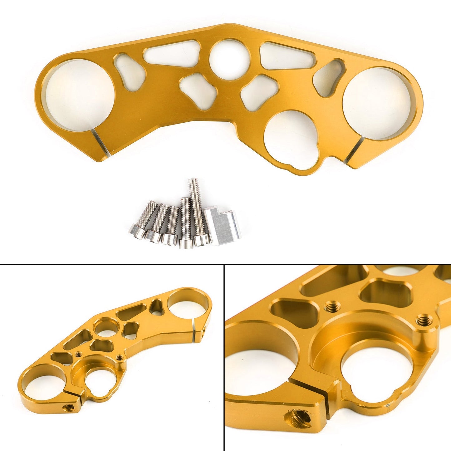 Lowering Triple Tree Front Upper Top Clamp for SUZUKI GSXR 600 750 1000