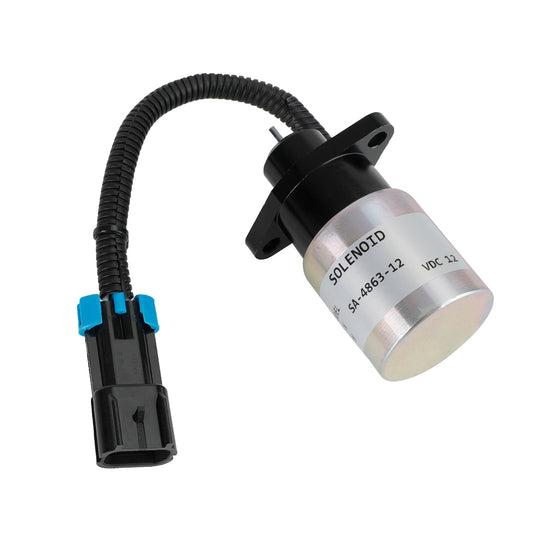 Actionneur de solénoïde de coupure de carburant 12 V 0175-12A5C9S SA-4863 pour moteur Kubota