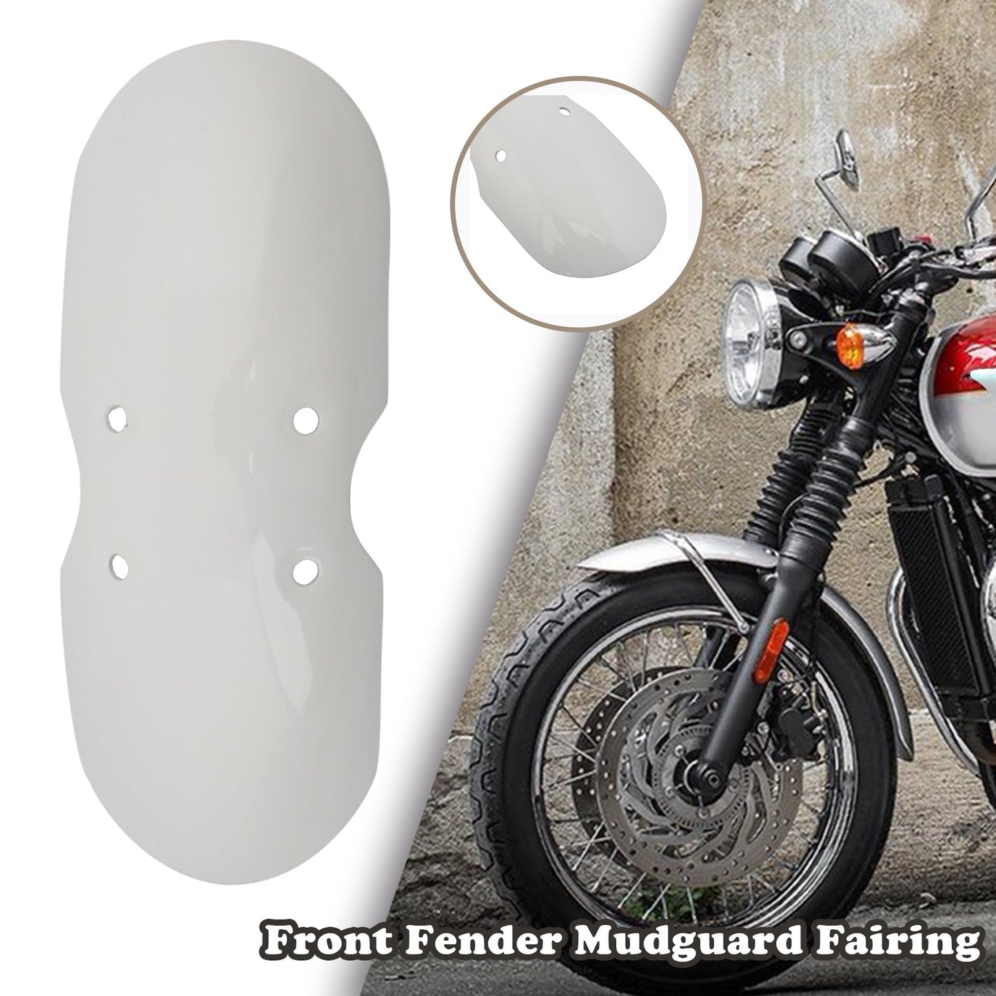 Guardabarros delantero para Bonneville T100 Scrambler Thruxton 2001-2016