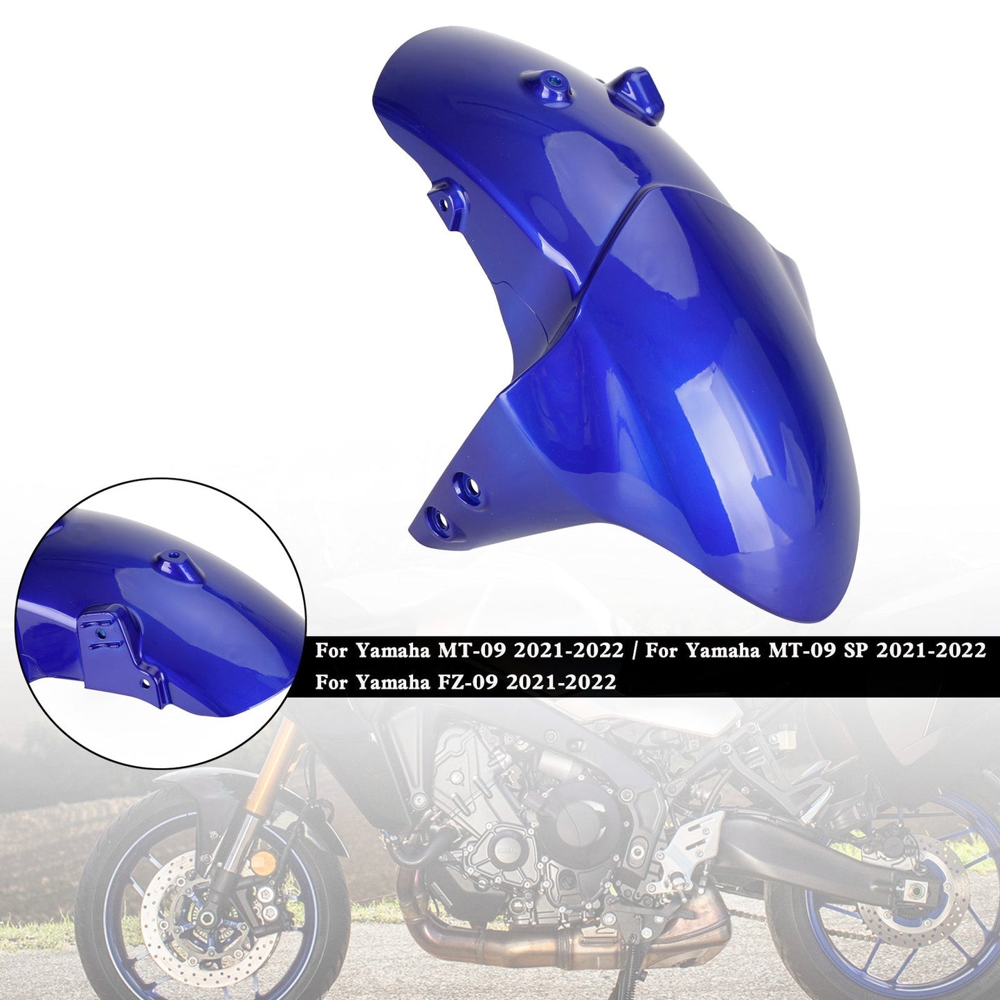 Carénage de garde-boue avant pour Yamaha MT-09 FZ-09 MT09 SP 2021-2022