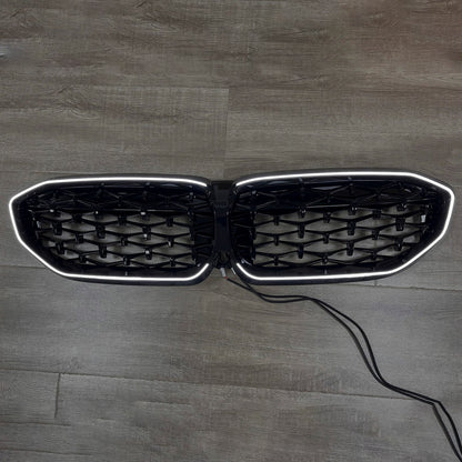 2019-2022 Black Diamond Kidney Grille Grill 51138072085 Fit BMW 3 Series G20
