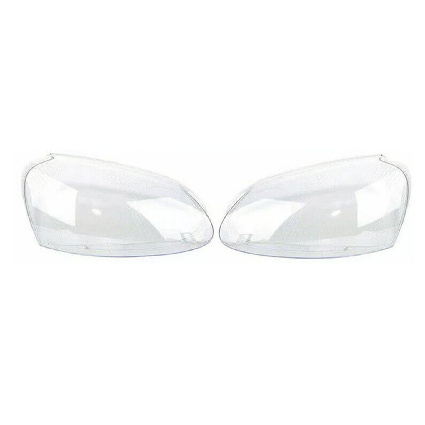 Couvercle transparent pour phare avant Volkswagen Rabbit 2006-2009, 2 pièces, 1K6941005S et 1K6941006S