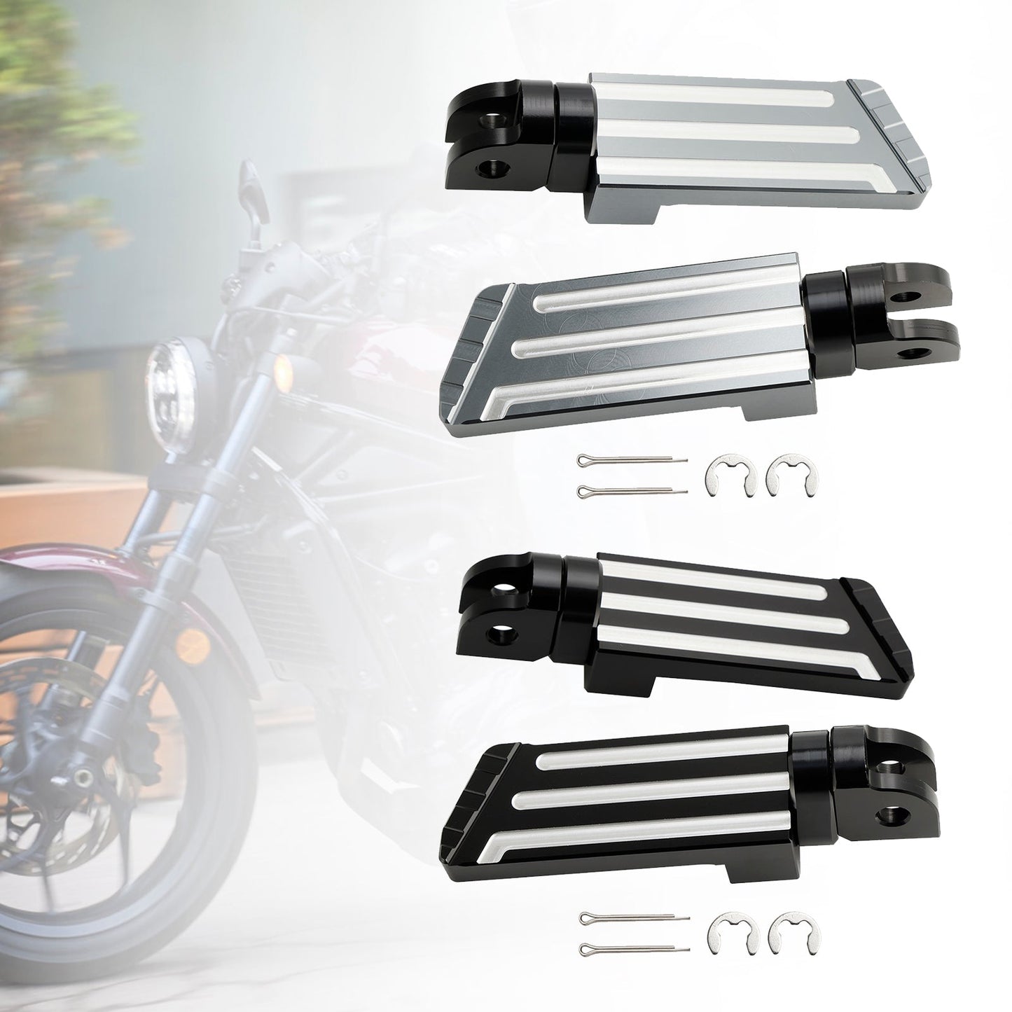 Repose-pieds avant pour Rebel 1100 CM1100 CMX 1100 DCT/MT 2021-2023