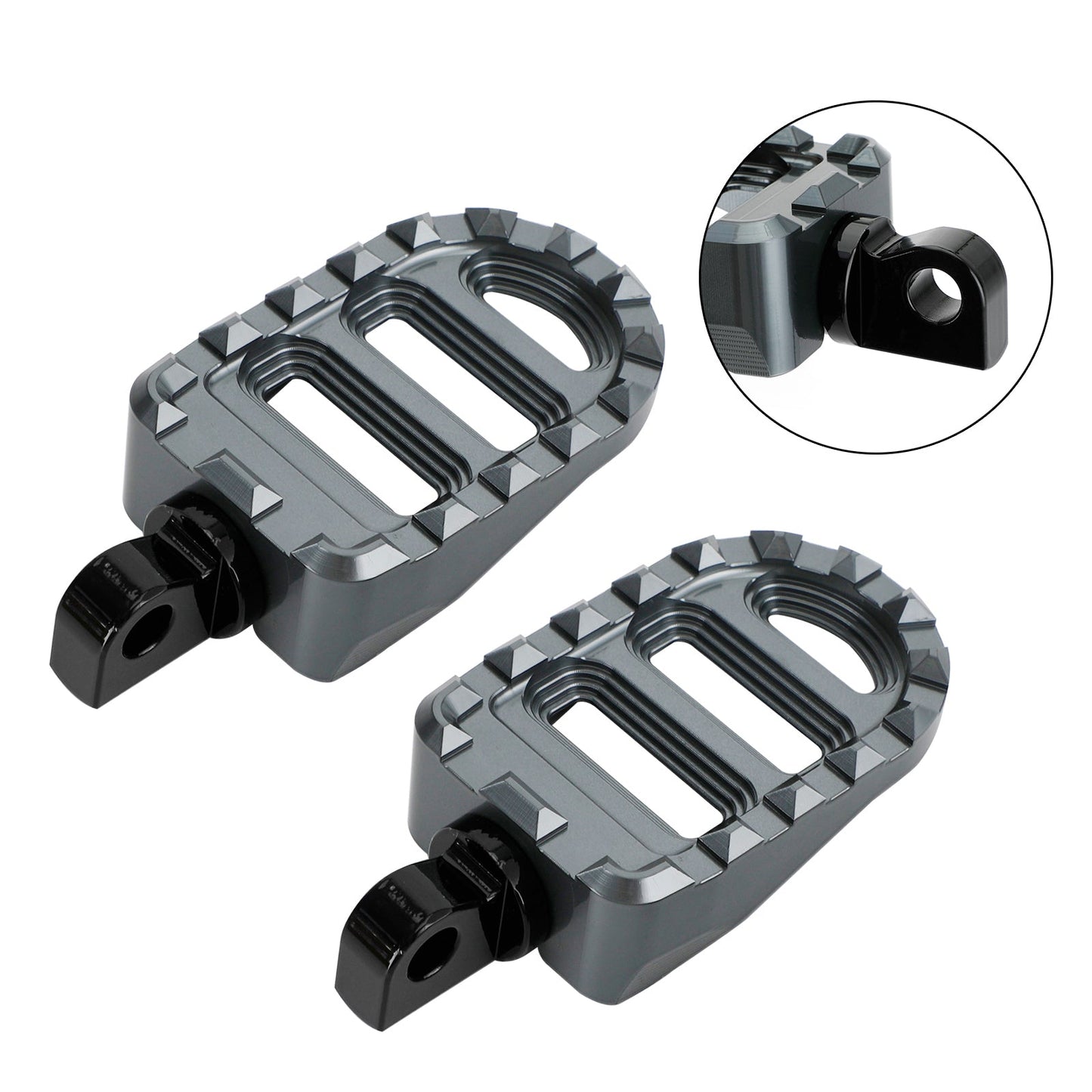 Repose-pieds avant pour Dyna Sportster 883 Electra Glide Road Glide