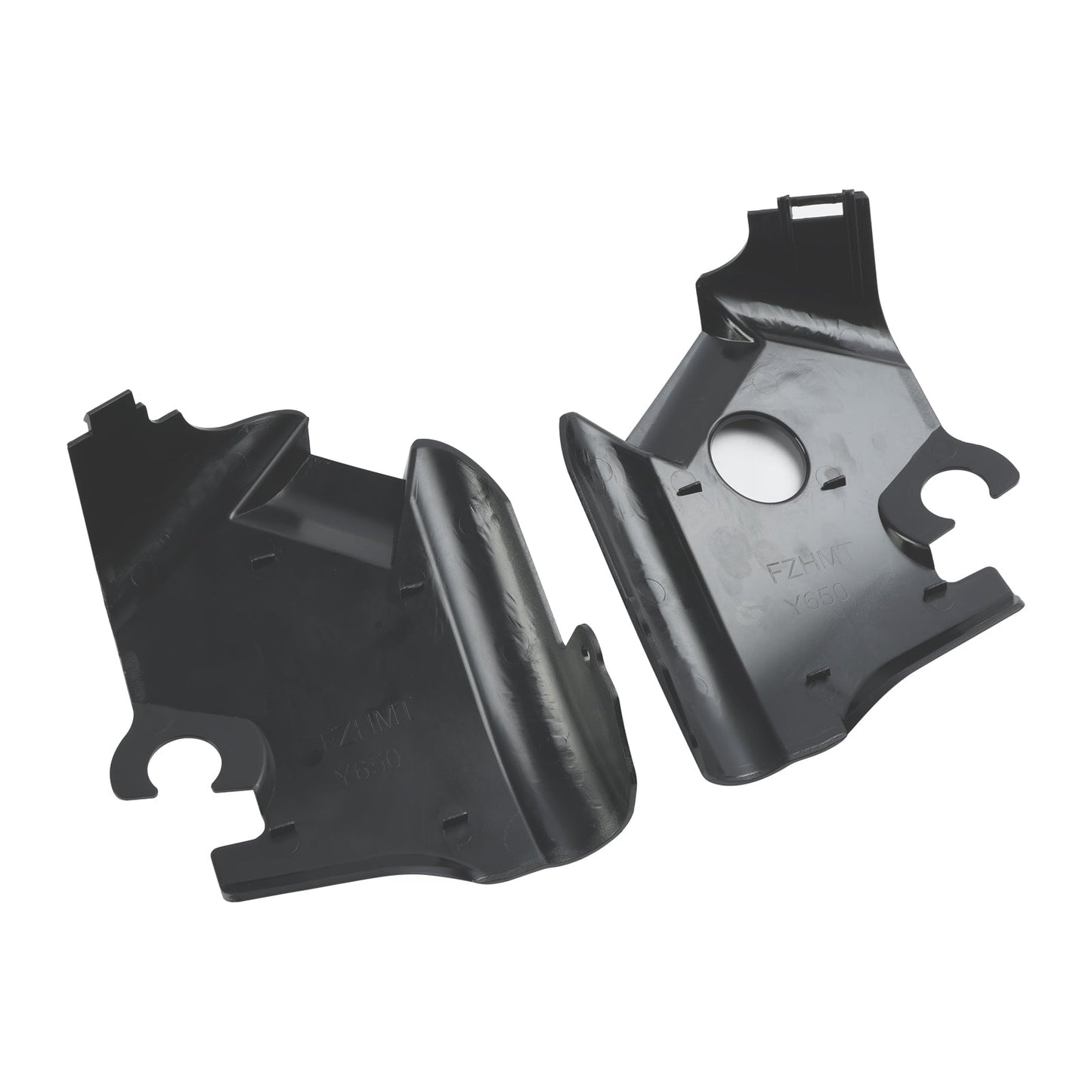 97-03 Yamaha XVS400 XVS650 Drag Star V-Star 650 Cubierta del cuello del marco de la horquilla negra