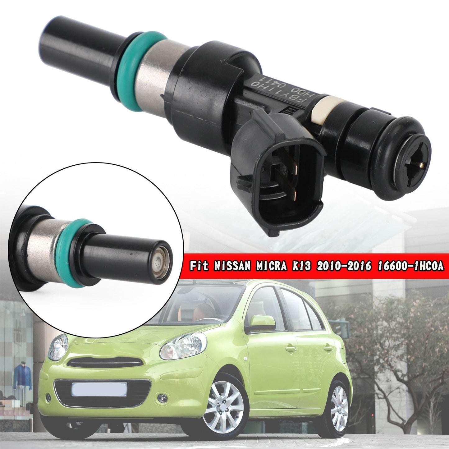 2010-2016 NISSAN MICRA K13 Fuel Injectors FBY11H0 FBY1010 16600-1HC0A