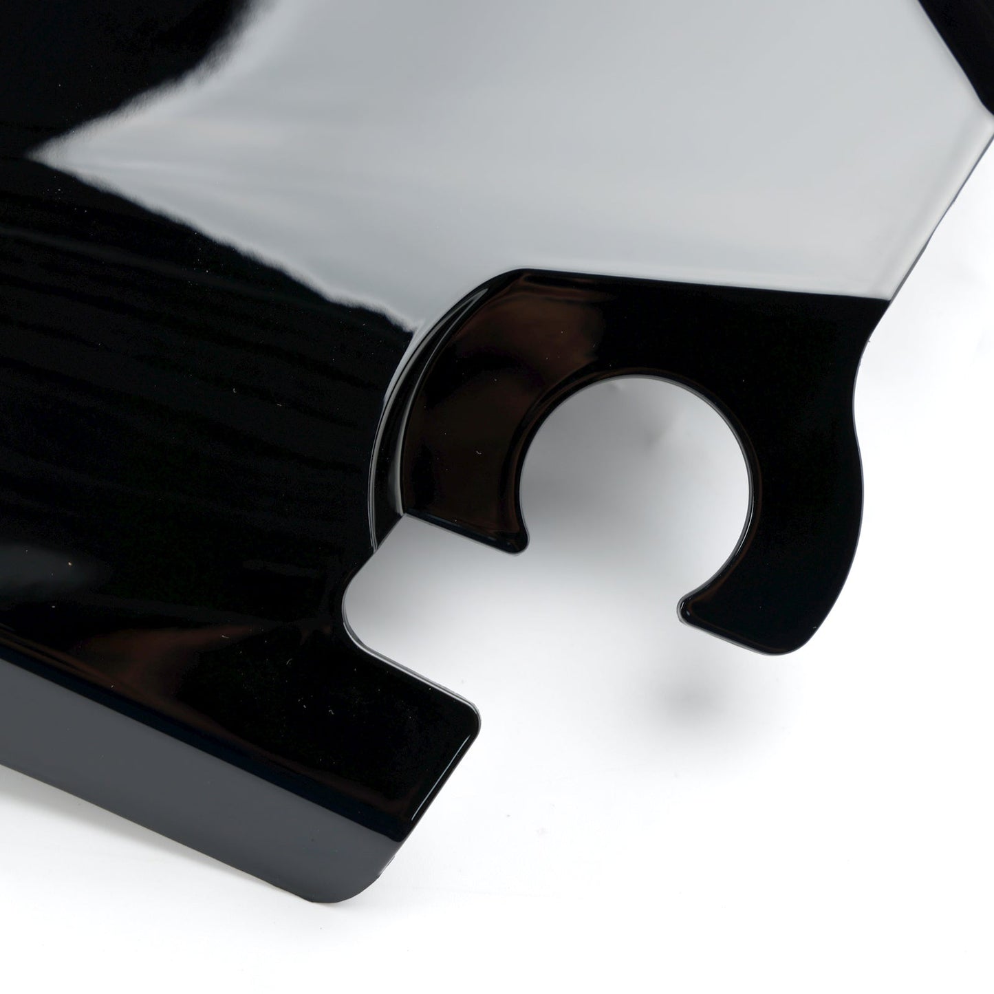 97-03 Yamaha XVS400 XVS650 Drag Star V-Star 650 Cubierta del cuello del marco de la horquilla negra