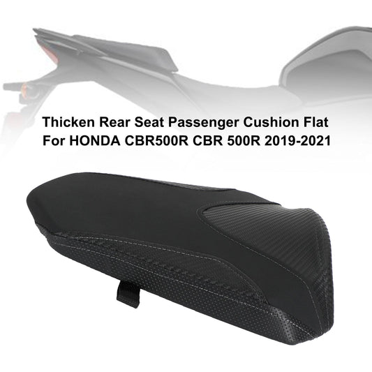 Coussin de siège passager arrière plat et épais pour Honda CBR500R CBR 500R 19-21 2020 Rouge