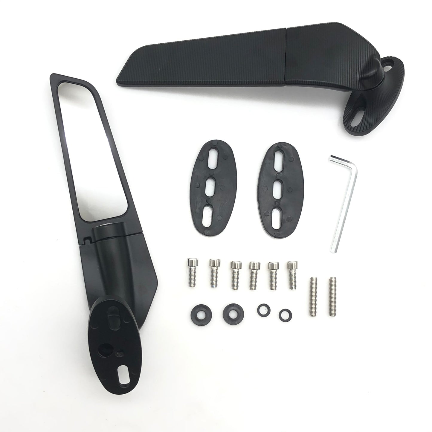 2013-2021 Honda CBR500R Wing Fin Rearview Mirrors