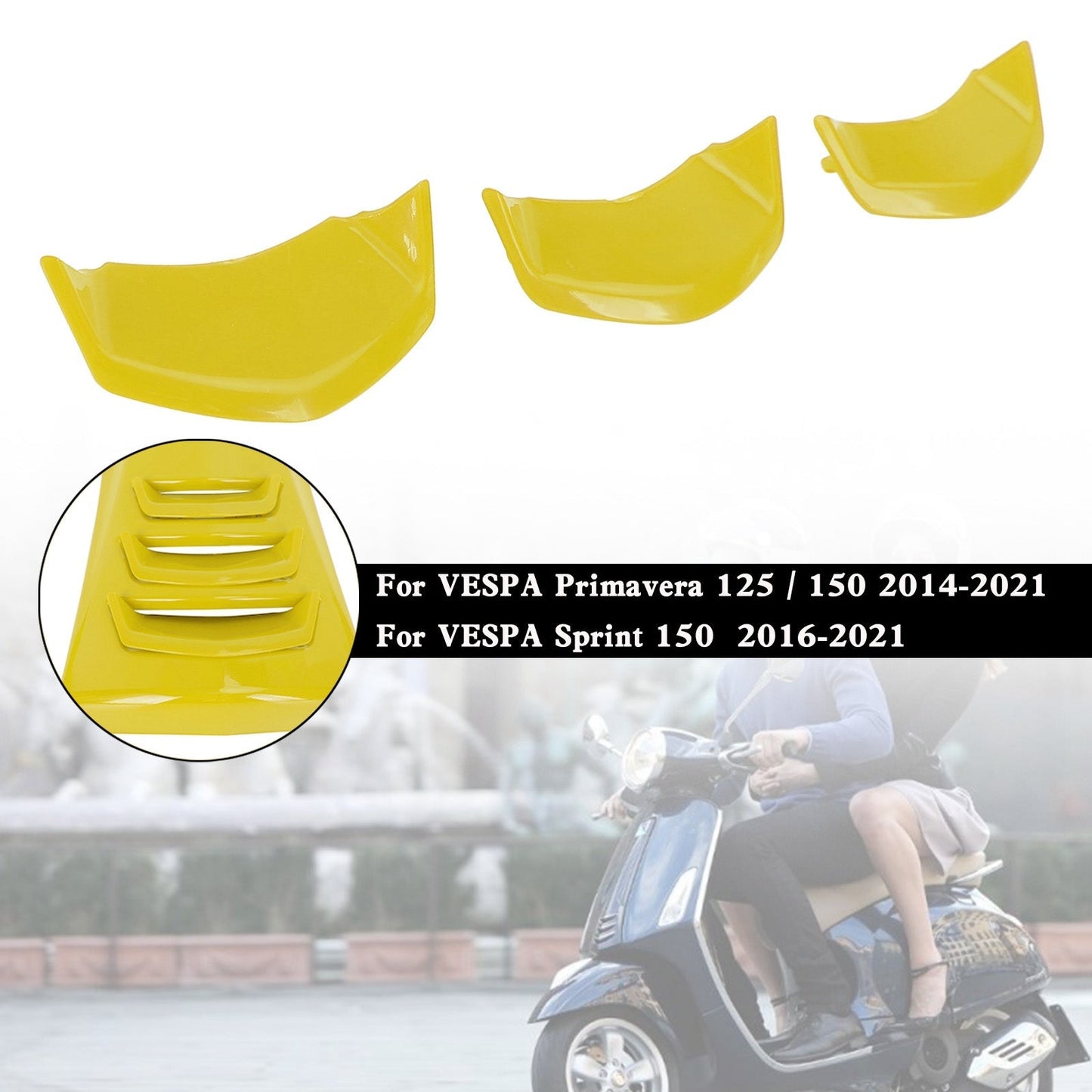 Cubierta decorativa delantera de bocina para VESPA Sprint Primavera 125/150 2014-2021