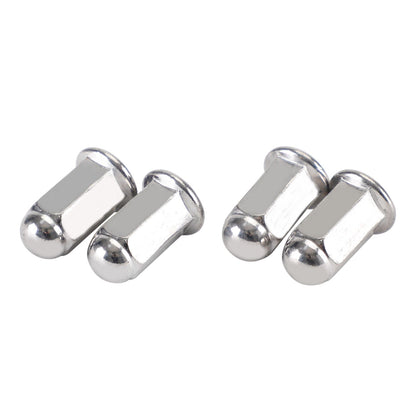 4 Exhaust Gaskets & 8 Cap Nuts Kit For Honda CB 500 550 Four K0 K1 K2 K3 F1 F2