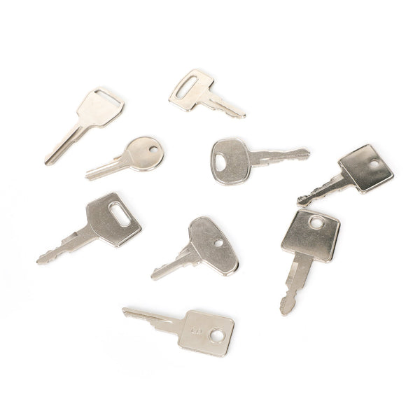 Juego de llaves de encendido para maquinaria de construcción pesada (21 unidades) para Case, JD, Volvo, JCB y Komatsu