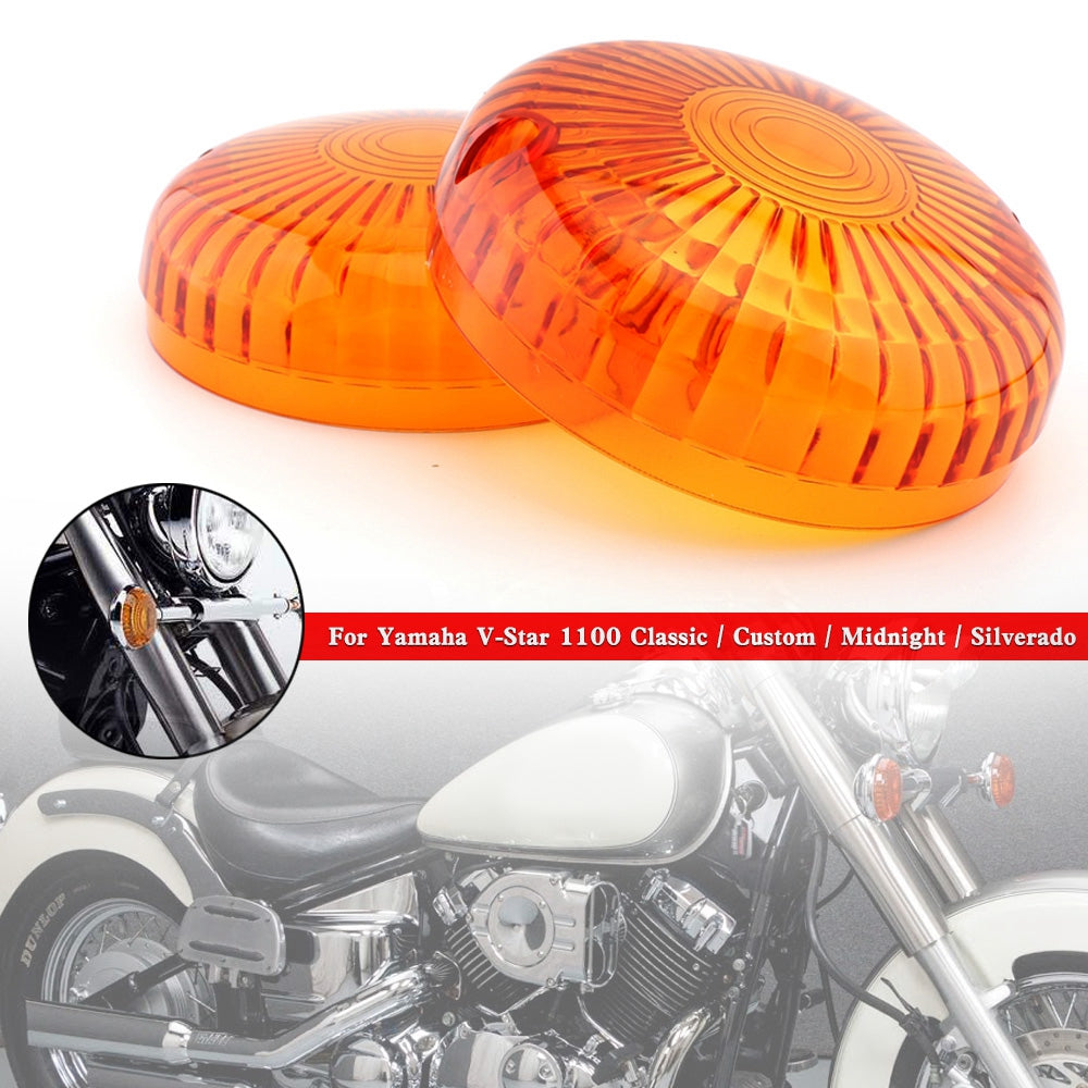 Cache de clignotant pour Yamaha V-Star 650, 1100, V-Max 1200/1700, accessoire