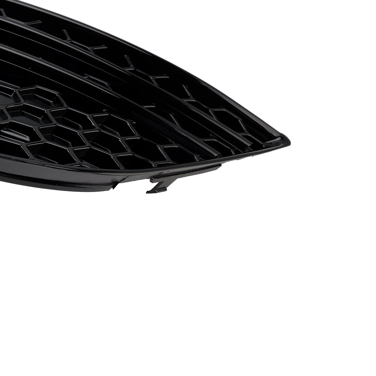 2013-2015 Black Fog Light Cover Grille Fit Audi A4 B8.5 Standard Bumper