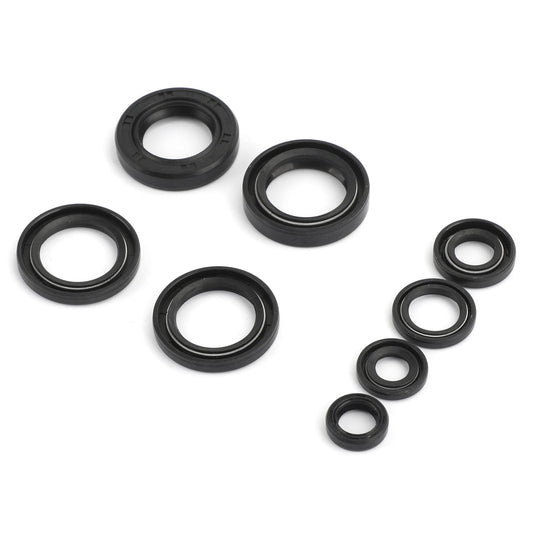 Kit de joints d'huile moteur Yamaha 8 pièces, pour Yamaha IT175 1977-1983 YZ125 1977-1980 MX175 DT175 1974-1981