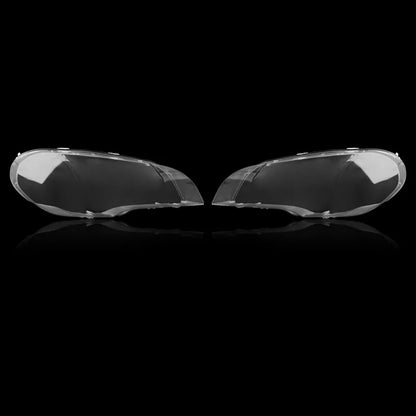 2007-2013 BMW X5 E70 2PCS Clear Headlight Lens Cover Headlamp Left + Right 63117288996 63117288998