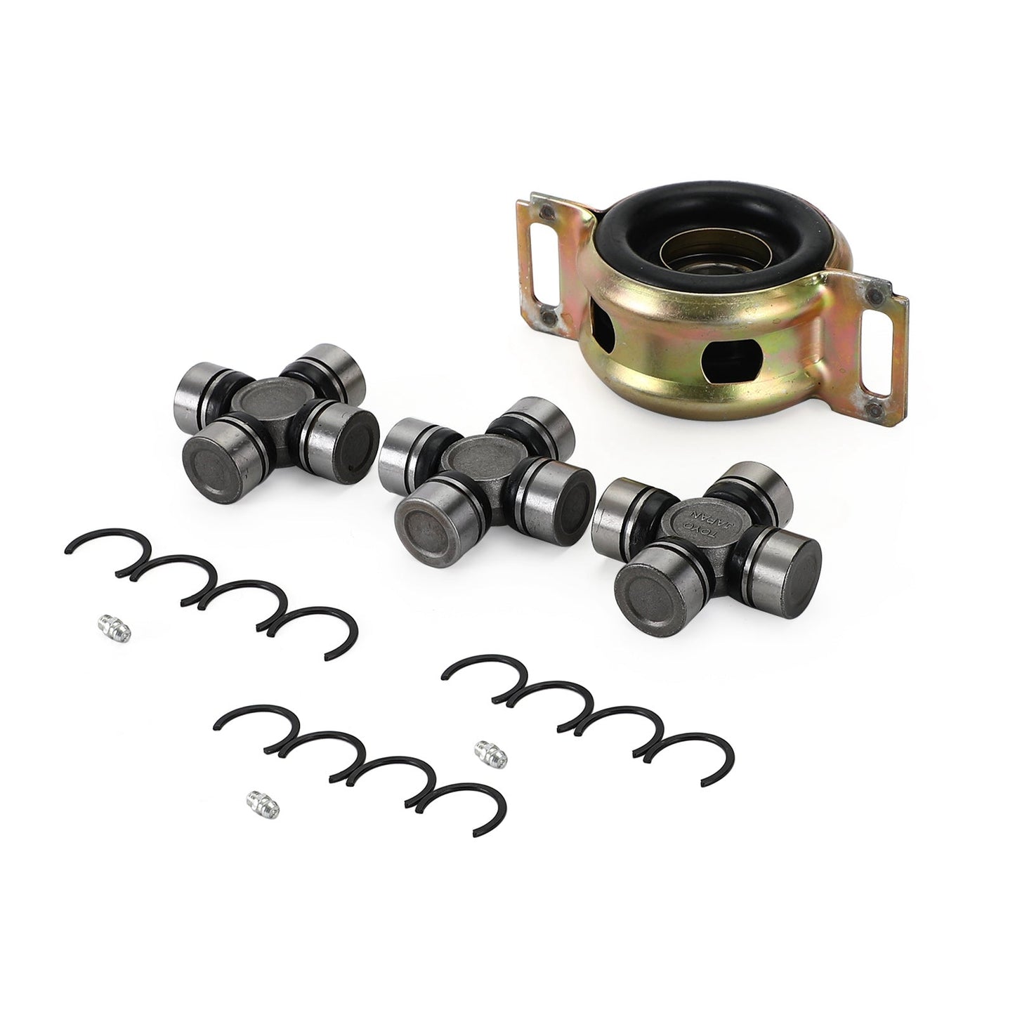 2005-2015 Toyota Tacoma Driveshaft Support Bearing & U-Joints Set 37230-0K040 5-213XS